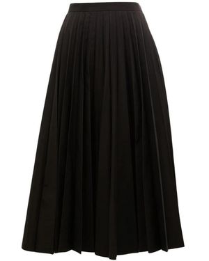 Junya Watanabe Midi Skirts - Negro