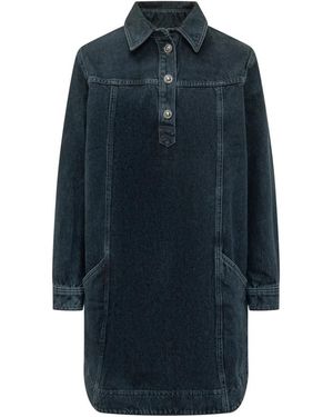 Ba&sh Kleedjes ,Blauw ,Shirt Kleedjes