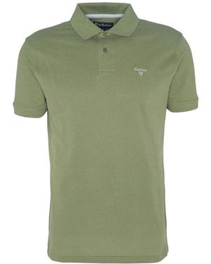 Barbour Lichtgewicht Sport Polo - Groen