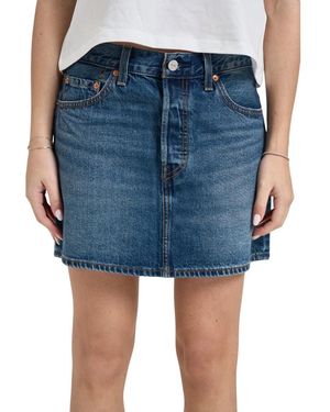 Levi's Denim Skirts - Blauw