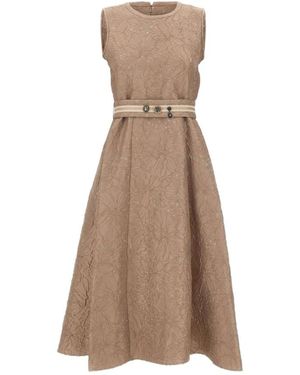 Max Mara Midi Dresses - Marrón