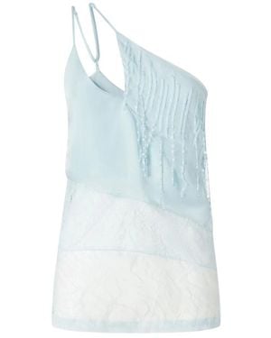 Pinko Sleeveless Tops - Bleu