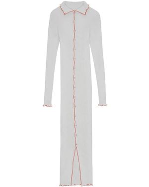 OperaSPORT Vestido De Algodón Sin Costuras Estilo Elegante Deportivo, Mujer, Talla - Blanco