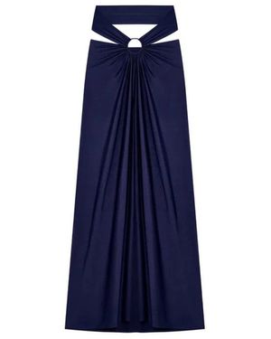 Pain De Sucre Kleedjes ,Blauw ,Petra Multi-Position Pareo Rok