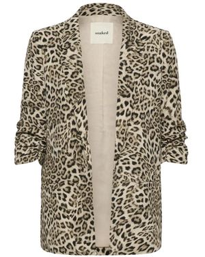 Soaked In Luxury Blazers - Neutro