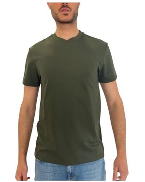 Colmar Fitness ,Groen ,Katoen T-Shirt Met Ronde Hals