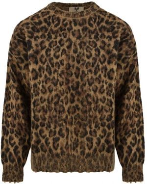 Aniye By Round-Neck Knitwear - Marrón