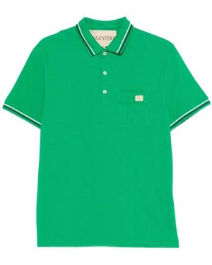 Valentino Polo Shirts - Green