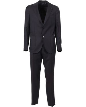 Lardini Abito Iconic Drop 7 Reg - Zwart