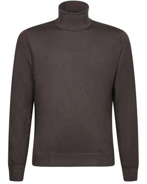Dell'Oglio Braune strickwaren - Grau