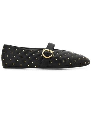 Ferragamo Ballerinas - Schwarz