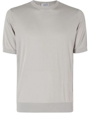 John Smedley Round-Neck Knitwear - Grey