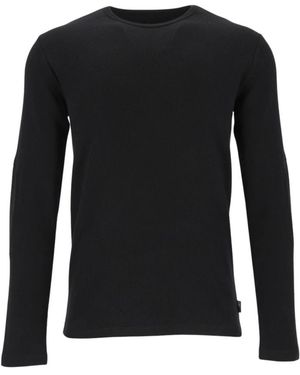 MM6 by Maison Margiela Round-Neck Knitwear - Black