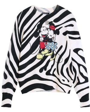 Desigual Jers_Hug Mickey - Zwart