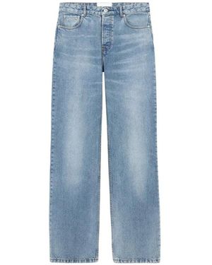 Ami Paris Straight Jeans - Azul