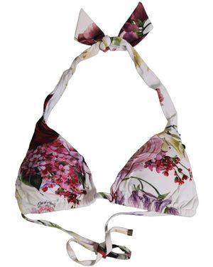 Dolce & Gabbana Triangle Bikini Top - Grijs