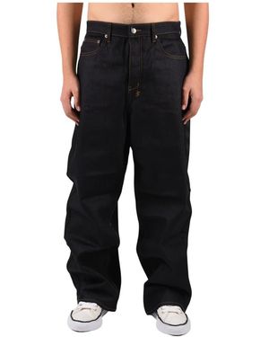 Ksubi Jeans ,Blauw ,Denim Fondo Largo Straight Jeans - Zwart