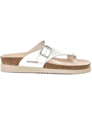 Mephisto Flip Flops - Metallic