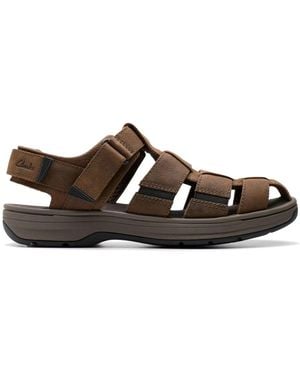 Clarks Flat Sandals - Marrone