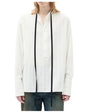 Ann Demeulemeester Overhemd - Wit