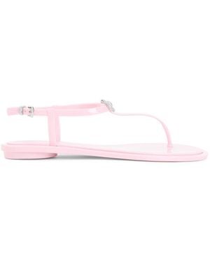 Mach & Mach Flat Sandals - Pink