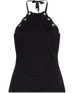 John Richmond Sleeveless Tops - Negro