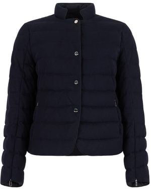 Moorer Donata Padded Jacket - Blauw
