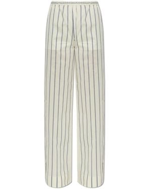 Moncler Wide Trousers - White