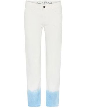 Cro Slim-Fit Trousers - White