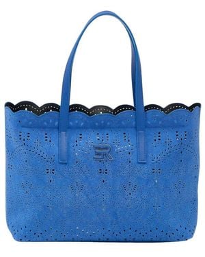 Ermanno Scervino Tote Bags - Blue