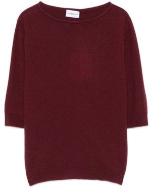 Marella Round-Neck Knitwear - Rouge