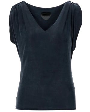 Rrd Ärmelloses V-Ausschnitt Technical Top - Blau