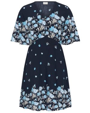 Kaffe Short Dresses - Bleu
