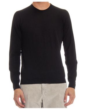 Drumohr Round-Neck Knitwear - Black