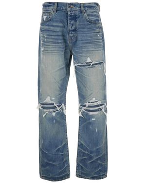 Amiri Straight Jeans - Blu