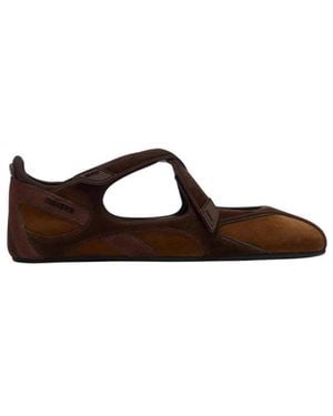 The Attico Ballerinas - Braun
