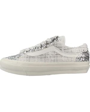 Vans Lx Old Skool 36 Fuzzy Feelings - Weiß