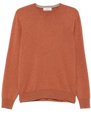 Gran Sasso Round-Neck Knitwear - Arancione