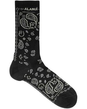 Alanui Bandana Sokken - Zwart