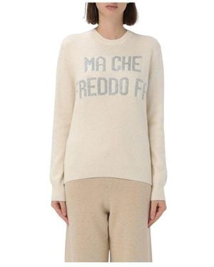 Mc2 Saint Barth Cashmere Knitwear - Natural