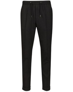 Paul Smith Chino-Hose Aus Wolle Mit Kordelzug - Schwarz