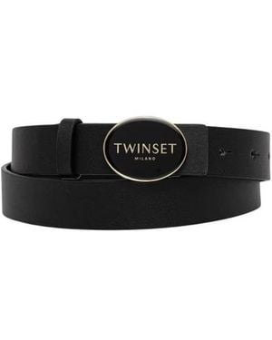 Twinset Klassieke Riem - Zwart