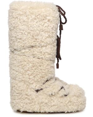 Moon Boot Icon Curly Extra Laarzen - Naturel