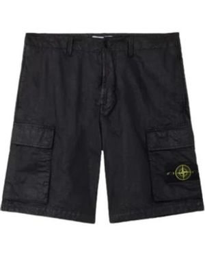 Stone Island Casual Shorts - Black
