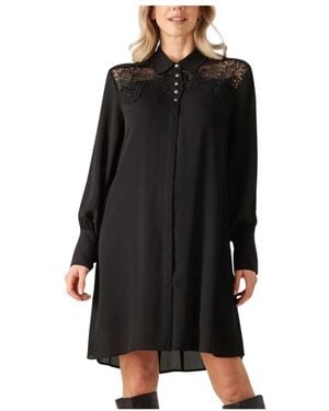 Bruuns Bazaar Viena Kleid - Schwarz