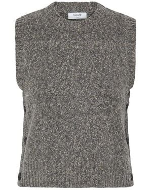 B.Young Round-Neck Knitwear - Gris