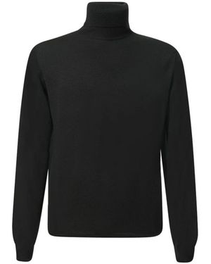 Zanone Rollkragenpullover - Schwarz