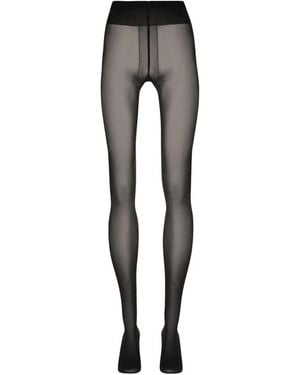 Wolford Ondergoed ,Zwart ,Wol Crystal Tights - Grijs