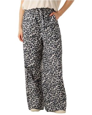 Lolly's Laundry Wide Trousers - Grijs