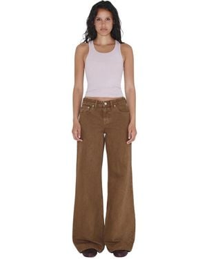 Dr. Denim Wide Jeans - Brown